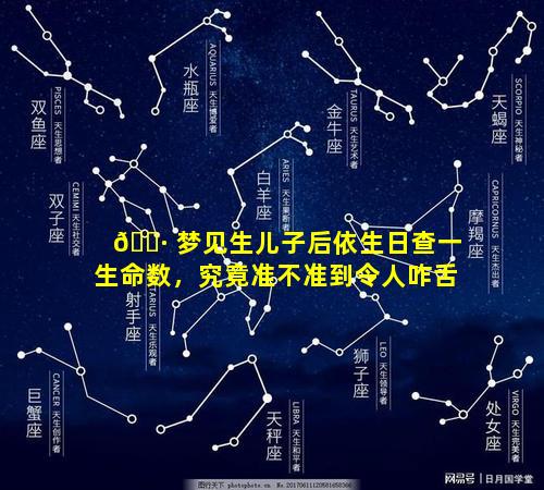 🌷 梦见生儿子后依生日查一生命数，究竟准不准到令人咋舌